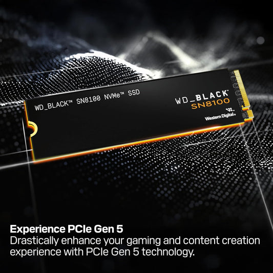 WD Black SN8100 – High-Speed PCIe 5.0 NVMe SSD
